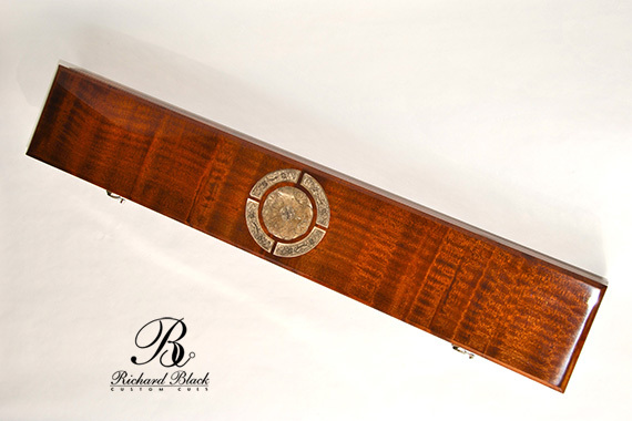 Silverdo, Custom Designed Presentation Case by Richard Black Custom Cues.