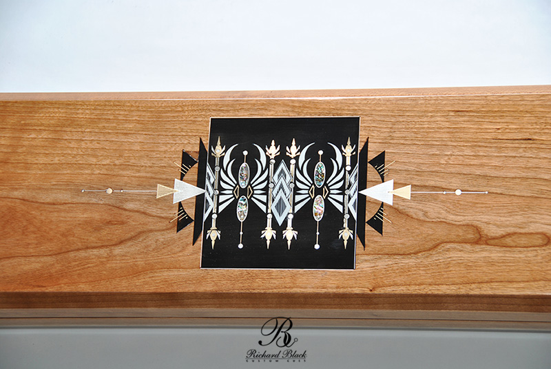 The Amore Mia cue designed by Richard Black, Black Cues Custom