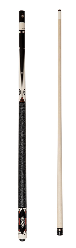 Special Eight Points, Black Cues Custom Designed Cues.